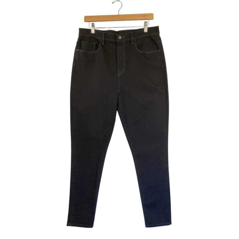 Urban Outfitters BDG Jeans Womens 32W Twig High Rise Skinny Black Goth Rock